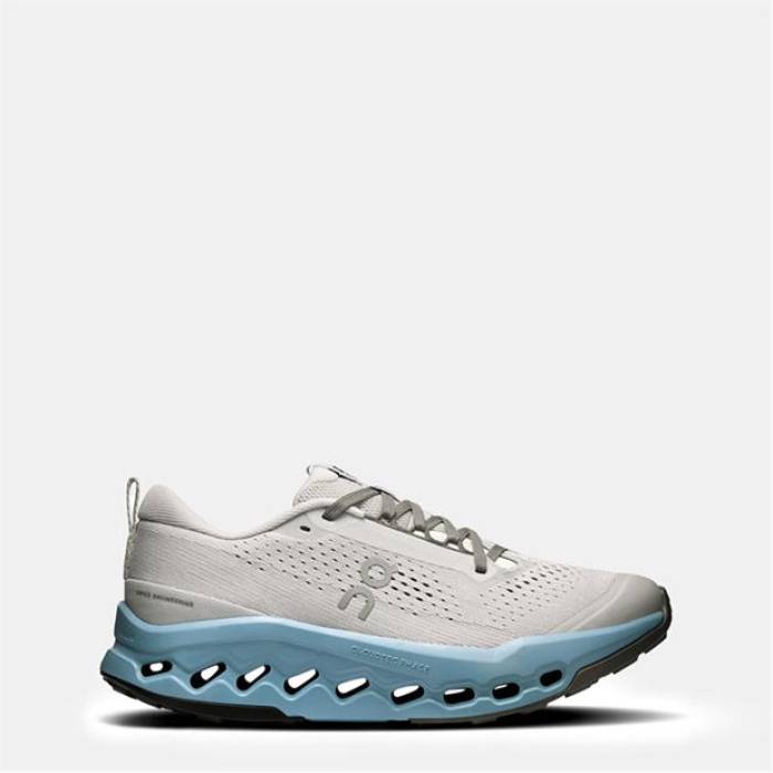 オン On 【 Cloudsurfer Trail Running Shoes Women Glacier Dust 】 シューズ 運動靴 レディース