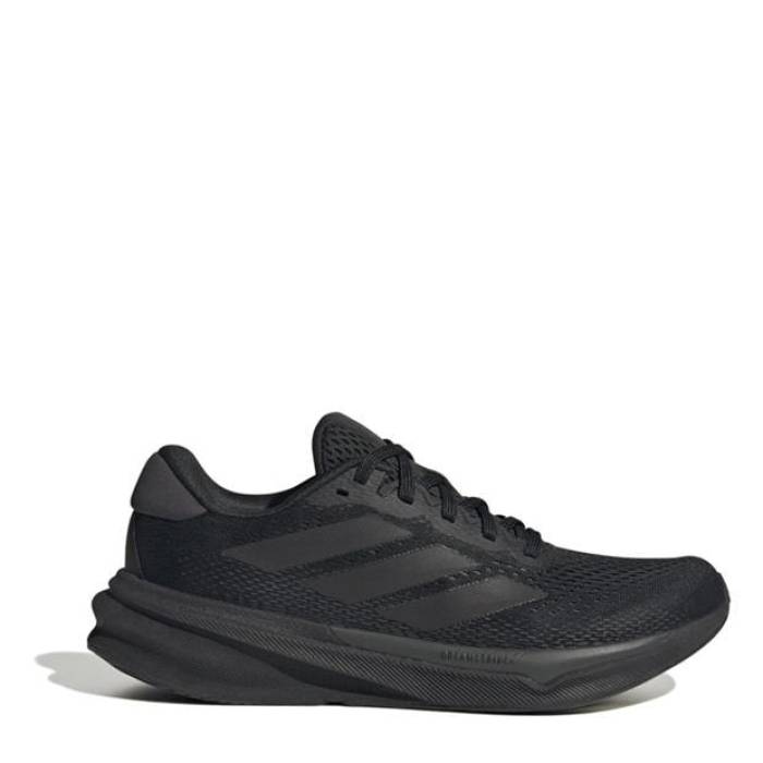 アディダス Adidas 【 Supernova Stride 2.0 Running Shoes Women Blck/Iron/Crbn 】 スーパーノバ・ノヴァ シューズ 運動靴 レディース