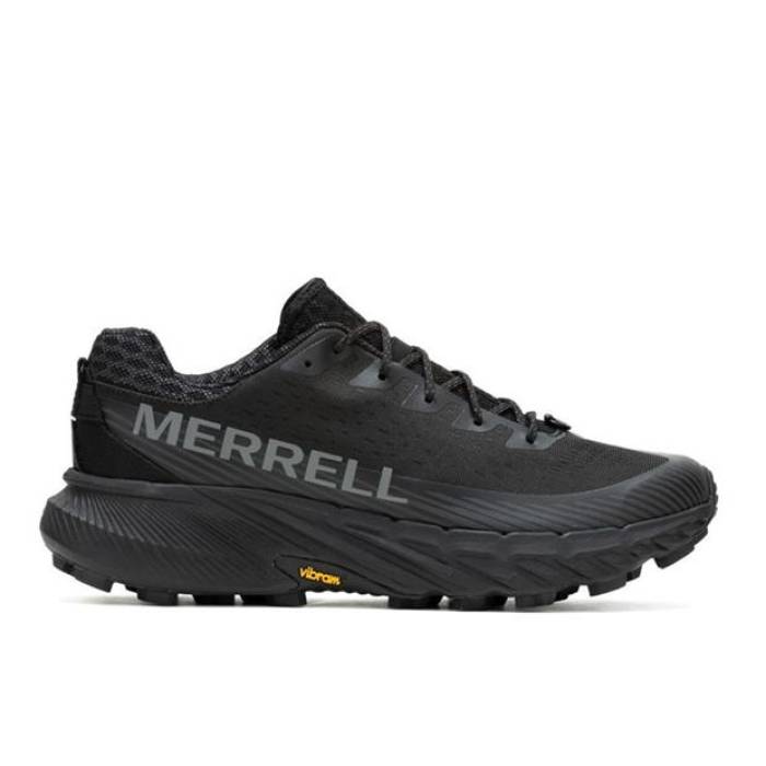 メレル Merrell 【 Agility 5 Off-Road Running Shoe Mens Men Black/Black 】 メンズ メンズ 黒いこと 黒いこと