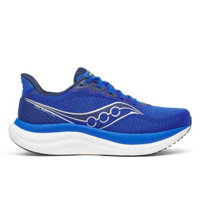 サッカニー Saucony 【 Triumph 23 Road Running Shoes Mens Men Blue Lapis 】 シューズ 運動すること靴 メンズ メンズ 青碧 青碧