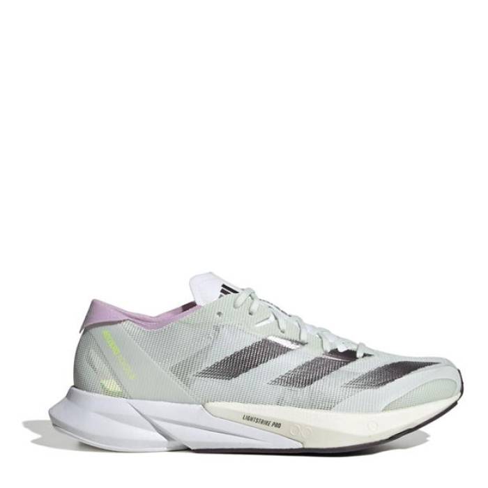 アディダス Adidas 【 Adizero Adios 8 Womens Running Shoes Women Grey/Lilac 】 アディゼロ アディオス レディース シューズ 運動すること靴 レディース 薄墨色 薄墨色