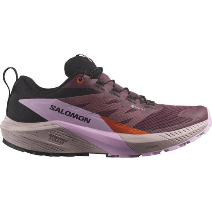 サロモン Salomon 【 Sense Ride 5 Goretex Women\u0027s Trail Running Shoes Women Grape 】 ゴアテックス レディース シューズ 運動すること靴 レディース