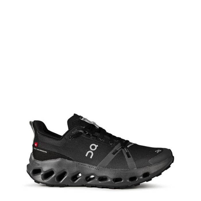 オン On 【 Cloudsurfer Waterproof Trail Running Shoes Women Black/Eclipse 】 シューズ 運動靴 レディース 黒色 ブラック 47,700円