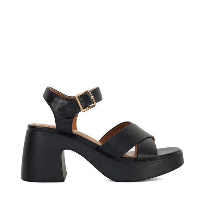 デューンロンドン Dune London 【 Women's Jolanda Heeled Sandals Women Black 】 レディース サンダル レディース 黒色 ブラック