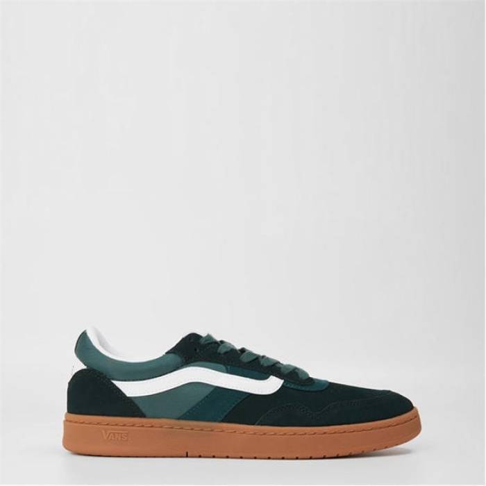 ヴァンズ Vans 【 Men's Cruze.0 Black Court Trainers Men Green/Gum 】 メンズ 黒色 ブラック コート シューズ スニーカー メンズ green 緑・グリーン
