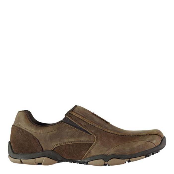カン行き先 Kangol 【 Vine Slip On Mens Trainers Men Brown 】 メンズ シューズ スニーカー メンズ 赤銅色 赤銅色