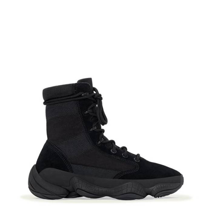 生やさしい Yeezy 【 500 Boots With Adiprene+ Cushioning Men Utlility Black 】 ブーツ メンズ 黒いこと 黒いこと