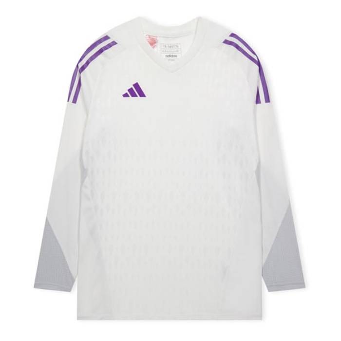 アディダス Adidas 【 Tiro 23 Pro Long Sleeve Goalkeeper Top Juniors Kids Core White 】 プロ Sleeve スリーブ ジュニア キッズ コア 白色 ホワイト｜スニケス