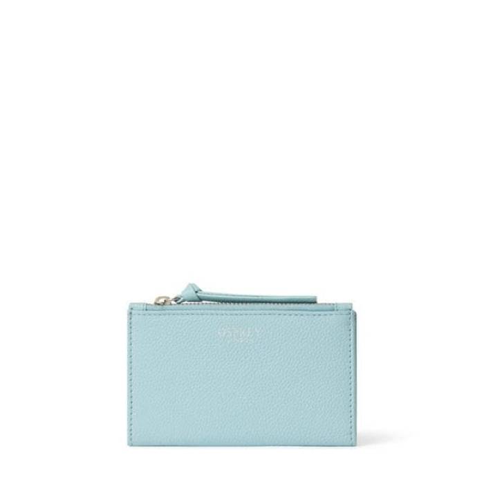 Osprey London 【 Molly Bi-Fold Leather Card Holder Women Pale Blue 】 レザー レディース 青色 ブルー