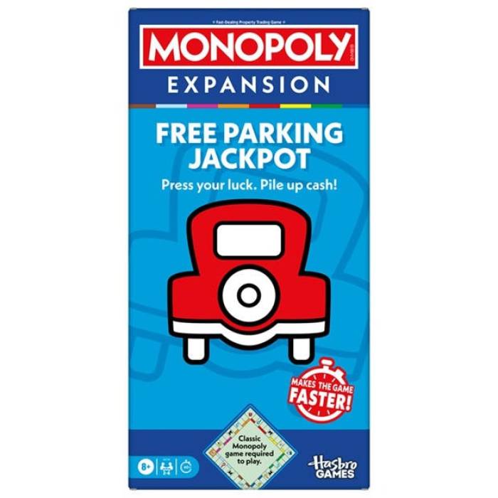 Hasbro 【 Monopoly Expansion Free Parking Jackpot Pack Unisex Multi 】 フリー ユニセックス