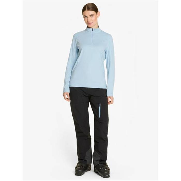Ziener 【 Jenita Half-Zip Fleece Women Blue 】 フリース レディース 青色 ブルー