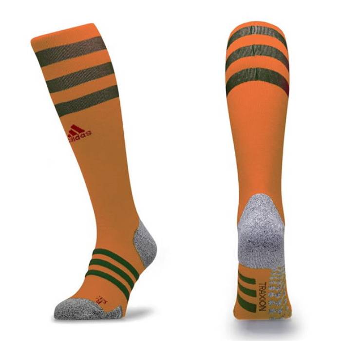 アディダス Adidas 【 Rugby Socks Mens Men Orange/Olive 】 ラガー 靴下・ソックス メンズ メンズ orange 橙・オレンジ色 olive オリーブ
