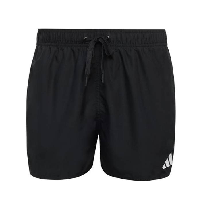 アディダス Adidas 【 3-Stripes Swim Shorts 3-Inch Mens Men Black/White 】 ショーツ メンズ メンズ 黒色 ブラック 白色 ホワイト