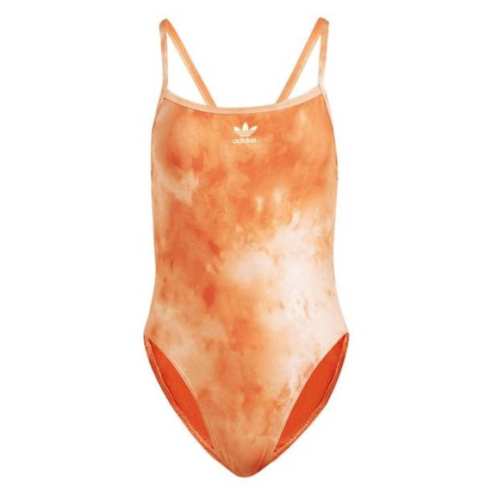 アディダス Adidas 【 Aop Swimsuit Ld99 Women Orange 】 水泳着 レディース orange 橙・オレンジ色
