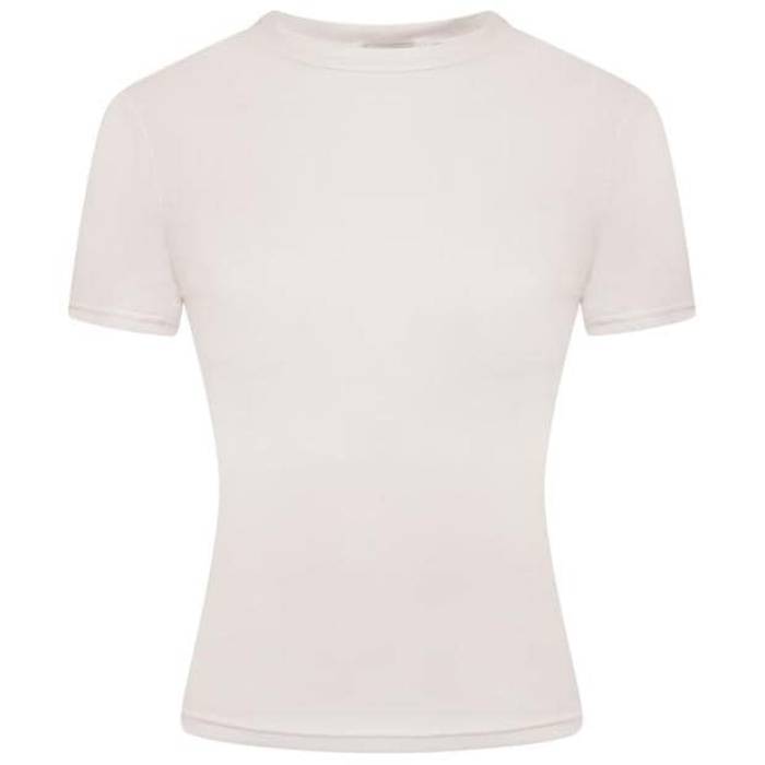 Honeyz 【 Signature Slim Fit T-Shirt Women White 】 slim か細い ティーシャツ レディース 白いこと 白いこと