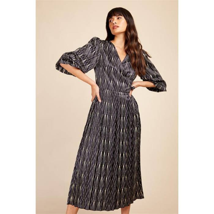 リトルミストレス Little Mistress 【 Maxi Dress Women Black 】 マキシ御召しもの レディース 黒いこと 黒いこと
