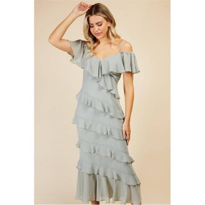 リトルミストレス Little Mistress 【 Maxi Dress Women Waterlily 】 マキシドレス レディース
