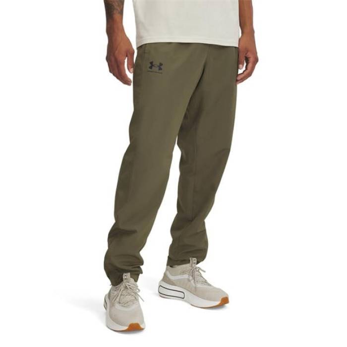 アンダーアーマー Under Armour 【 Rival Woven Tracksuit Bottoms Mens Men Marine Od Green 】 対戦相手 Woven ウーブン ズボン ボトムス メンズ メンズ green 緑・緑であること