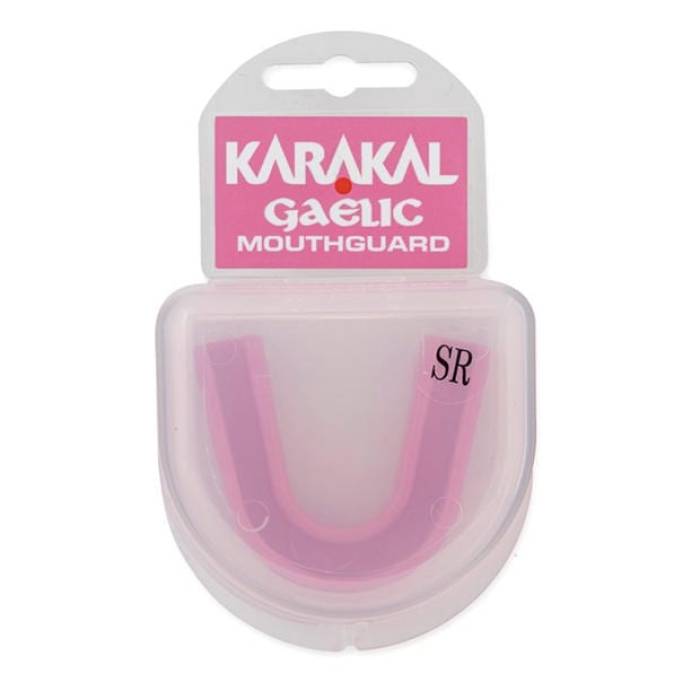 Karakal 【 Mouthguard Senior Unisex Pink 】 年がしら ユニ一発やる pink さくら色
