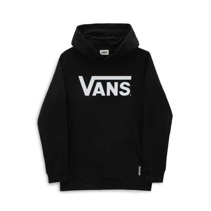 ヴァンズ Vans 【 Classic Hoodie Juniors Kids Black 】 古典派音楽 フーディー パーカー お坊っちゃん キッズ 黒いこと 黒いこと