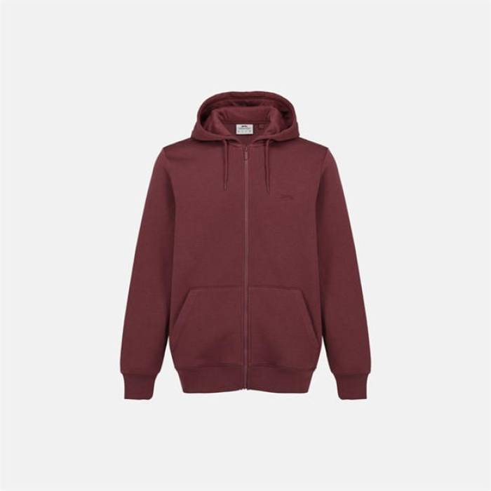 Slazenger 【 Full Zip Hoodie Mens Men Burgundy 】 フーディー パーカー メンズ メンズ ワイン色・バーガンディー