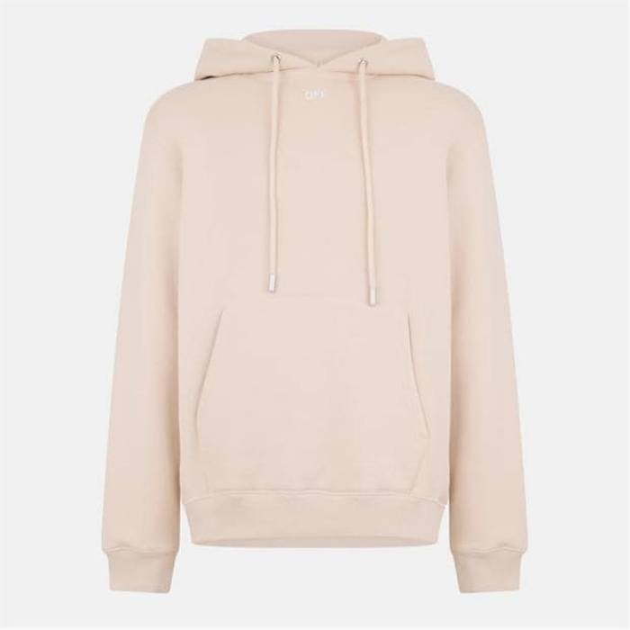 Off White 【 Men's Brick Arrows Signature Hoodie Men Beige/White 】 メンズ フーディー パーカー メンズ ベージュ 白色 ホワイト｜スニケス