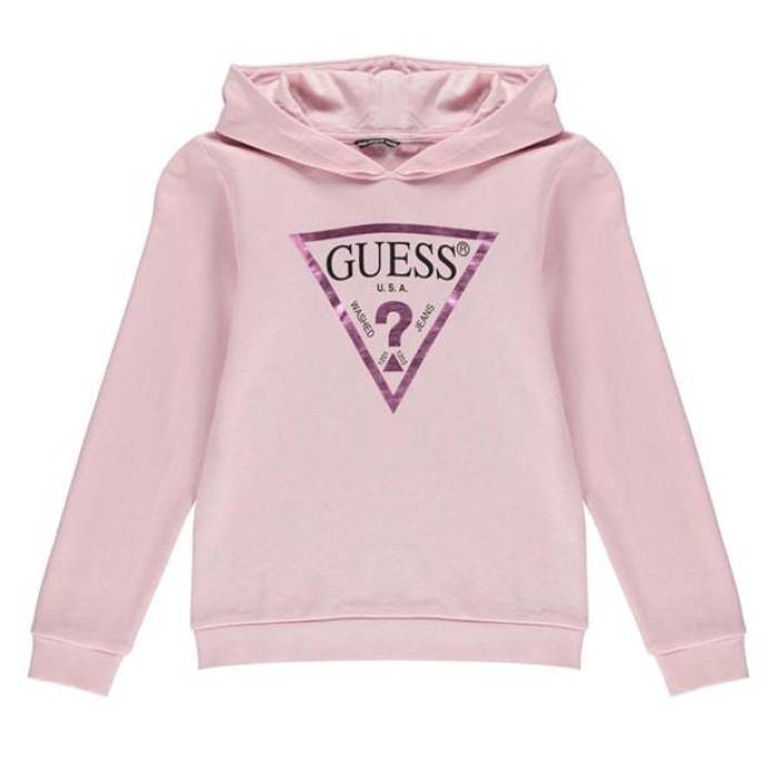 ゲス Guess 【 Core Logo Hoodie Kids Pink G6K9 】 中核グループ ロゴタイプ フーディー パーカー お坊っちゃん キッズ pink サクラ色