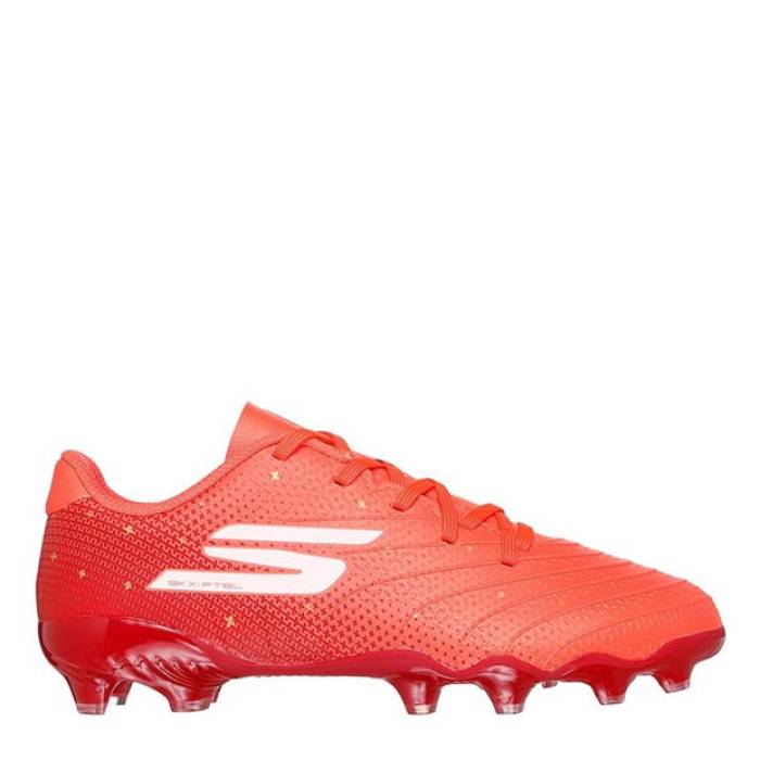 スケッチャーズ Skechers 【 Skx 1 Juniors Firm Ground Football Boots Kids Orange 】 フットボール ブーツ ジュニア キッズ orange 橙・オレンジ