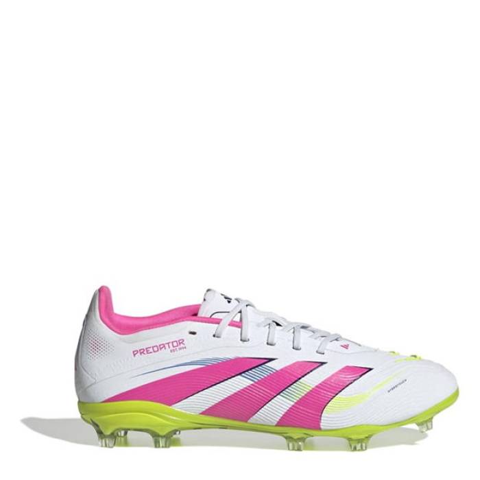 アディダス Adidas 【 Predator Elite Childrens Firm Ground Football Boots Kids White/Pink 】 プレデター エリート フットボール ブーツ ジュニア キッズ 白色 ホワイト pink ピンク 30,745円