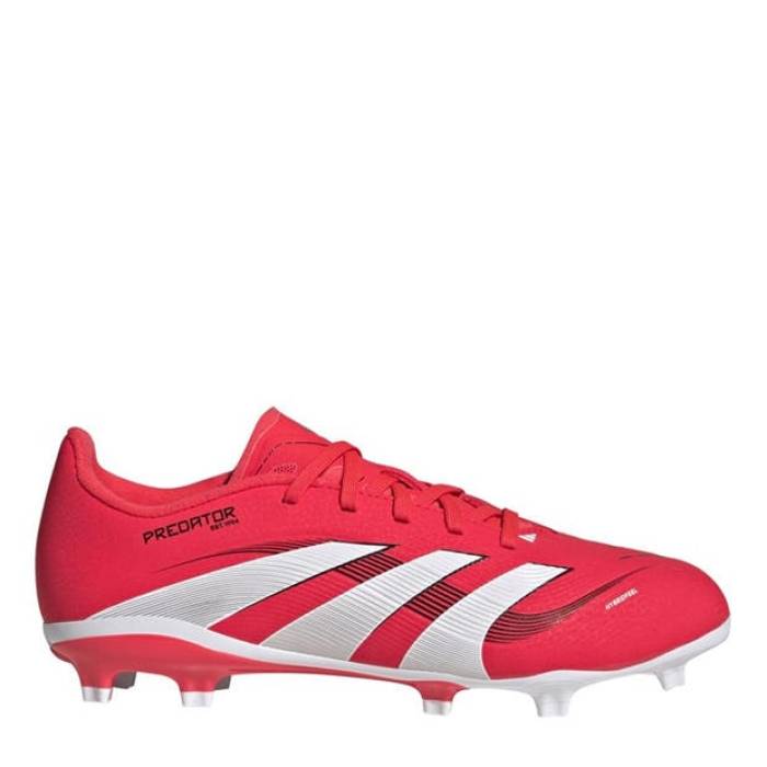 アディダス  【 Kids' Predator League Firm Ground Football Boots Kids Lucid Red/ Whit 】 プレデター フットボール ブーツ ジュニア キッズ Red 赤・レッド