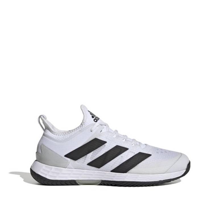 アディダス Adidas 【 Ubersonic 4 Tennis Shoes Unisex Men Cloud White / Core Black / Sil 】 庭球 シューズ 運動すること靴 メンズ 白いこと 白いこと 中核グループ 黒いこと 黒いこと