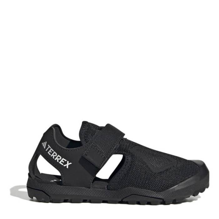 アディダス Adidas 【 Terrex Captain Toey Walking Sandal Kids Core Black 】 ジュニア キッズ コア 黒色 ブラック