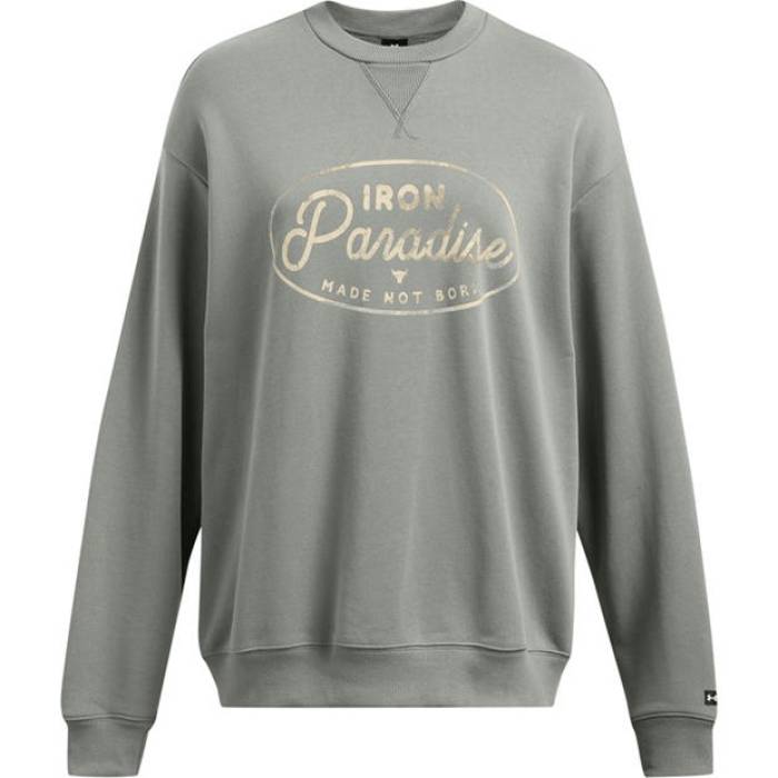 アンダーアーマー Under Armour 【 Crew Sweatshirt Women Green 】 クルー スウェット トレーナー レディース green 緑・グリーン