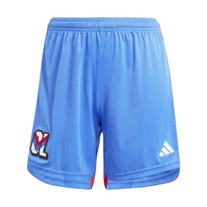 アディダス Adidas 【 Olympique Lyonnais 2023 2024 Away Shortswomens Women Blue 】 レディース 青碧 青碧