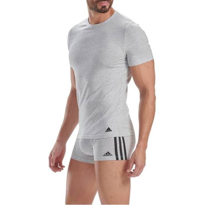 アディダス Adidas 【 Active Flex Cotton Crew Neck T Shirt Men Assorted 】 労働者の一団 メンズ