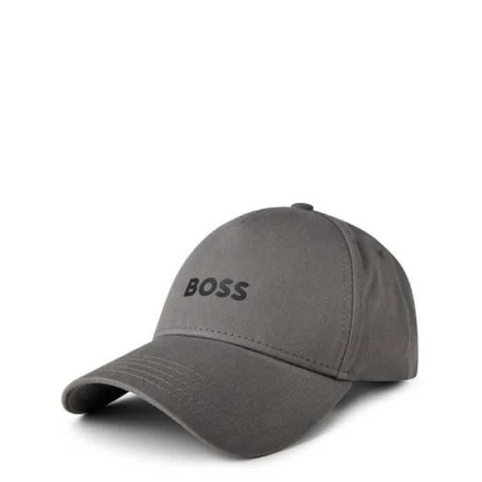 ボス Boss 【 Men's Seth Cap, Embroidered Logo Men Grey 010 】 メンズ ロゴ メンズ 灰色 グレー|スニケス