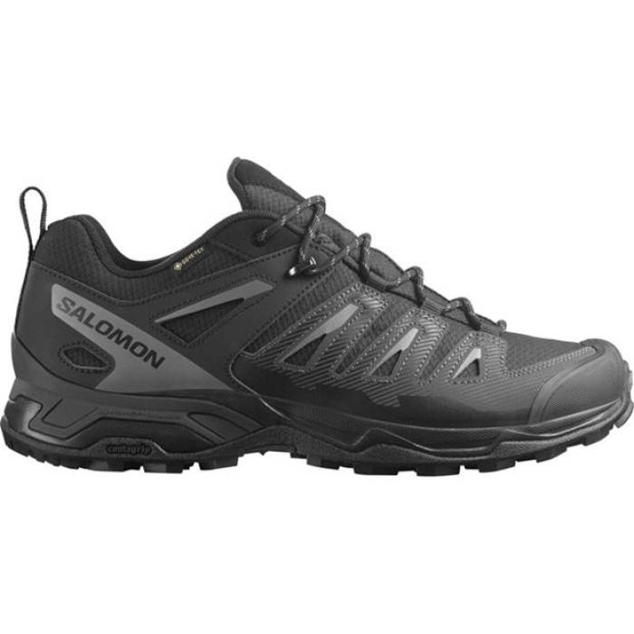サロモン Salomon 【 X-Ultra Prime 2 Gtx Hiking Shoes Mens Men Black/Phantom 】 シューズ 運動すること靴 メンズ メンズ 黒いこと 黒いこと