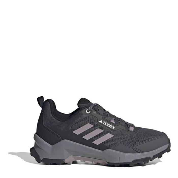 アディダス Adidas 【 Terrex Ax4 Hiking Shoes Womens Women Grey/Fig/Blk 】 シューズ 運動すること靴 レディース レディース 薄墨色 薄墨色