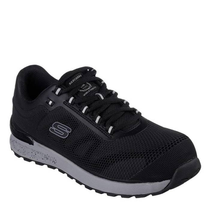 スケッチャーズ Skechers 【 Lyndale Mens Safety Boots Kids Black 】 メンズ ブーツ ジュニア キッズ 黒色 ブラック