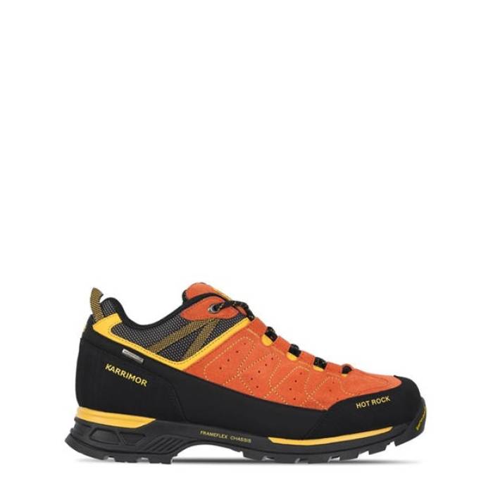 Karrimor 【 Hot Rock Waterproof Walking Shoes Mens Men Burnt Orange 】 シューズ 運動すること靴 メンズ メンズ orange 橙・オレンジ色