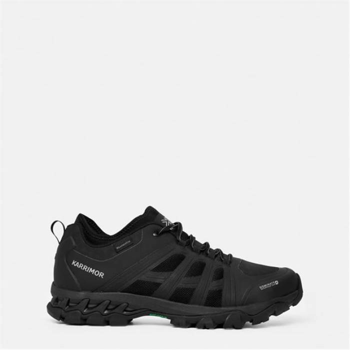 Karrimor 【 Dominator Waterproof Walking Shoes Mens Men Black 】 シューズ 運動すること靴 メンズ メンズ 黒いこと 黒いこと