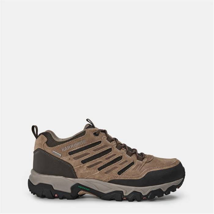 Karrimor 【 Mount Waterproof Walking Shoes Mens Men Taupe 】 シューズ 運動すること靴 メンズ メンズ