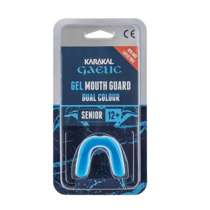Karakal 【 Gel Mouthguard Senior Unisex Blue 】 年がしら ユニ一発やる 青碧 青碧