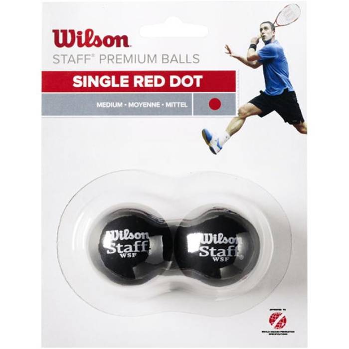 ウィルソン Wilson 【 Adults Squash Balls Unisex Red 】 ユニ一発やる Red 赤・赤いこと