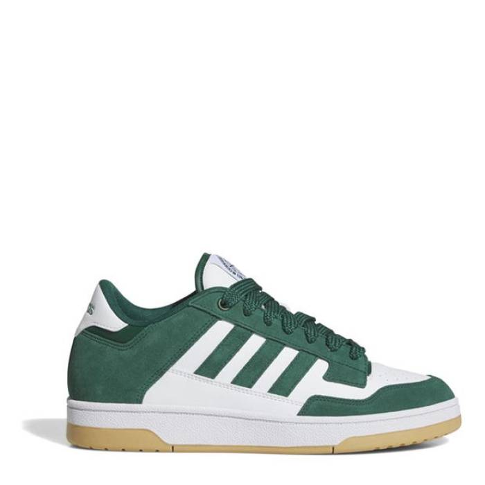アディダス Adidas 【 Rapid Court Low-Top Trainers Mens Men Green/Wht/Gum 】 厚地の外套 シューズ スニーカー メンズ メンズ green 緑・緑であること