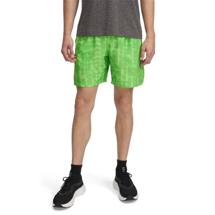 アンダーアーマー Under Armour 【 Performance Running Shorts Men Green 】 演奏 さる股引き メンズ green 緑・緑であること