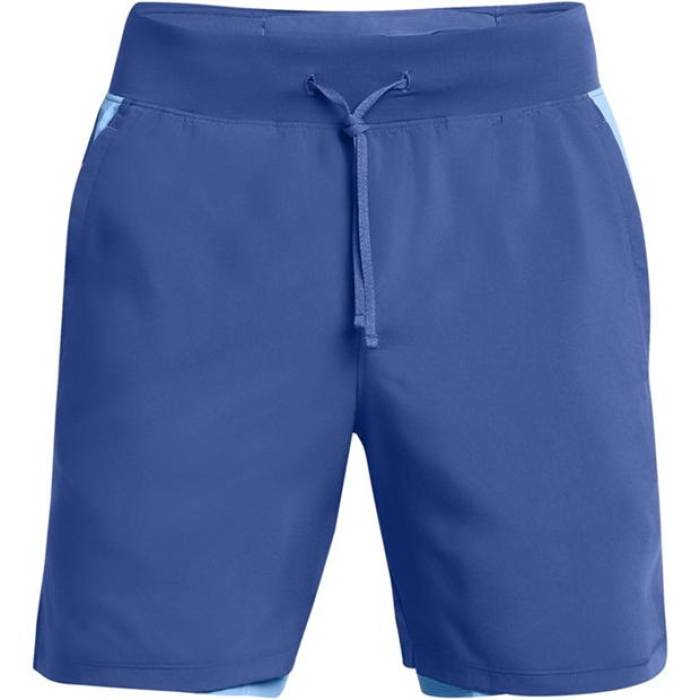 アンダーアーマー Under Armour 【 Launch Pro Performance Running Shorts Men Blue 】 労働者階級 演奏 さる股引き メンズ 青み 青色