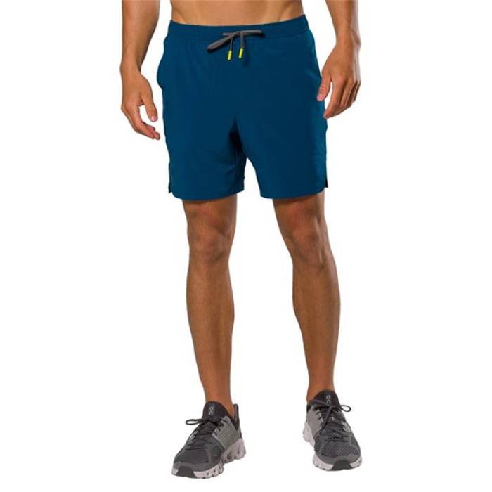 ネイサン Nathan 【 Performance Running Shorts Men Sailor Blue 】 演奏 さる股引き メンズ 青み 青色