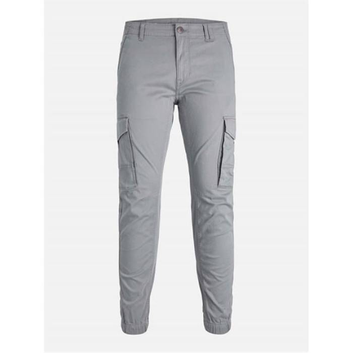 Jack And Jones 【 Slim Stretch Cuffed Cargo Pants Men Sedona Sage 】 slim か細い 積貨委託貨物 メンズ メンズファッション-ズボン・パンツ