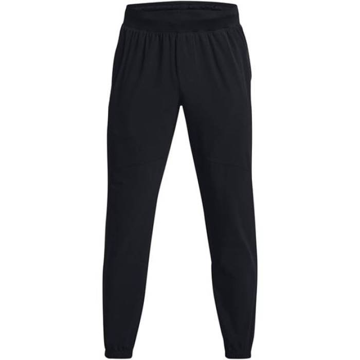 アンダーアーマー Under Armour 【 Stretch Woven Joggers Mens Men Black/Pitch Gra 】 Woven ウーブン ジョガーパンツ メンズ メンズ 黒いこと 黒いこと
